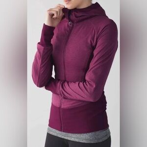 lululemon athletica plum jacket reversible